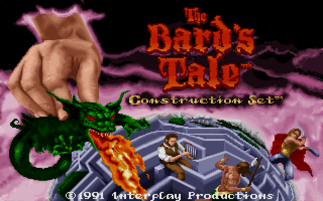 Bard's Tale Construction Set screenshot 2 for Amiga